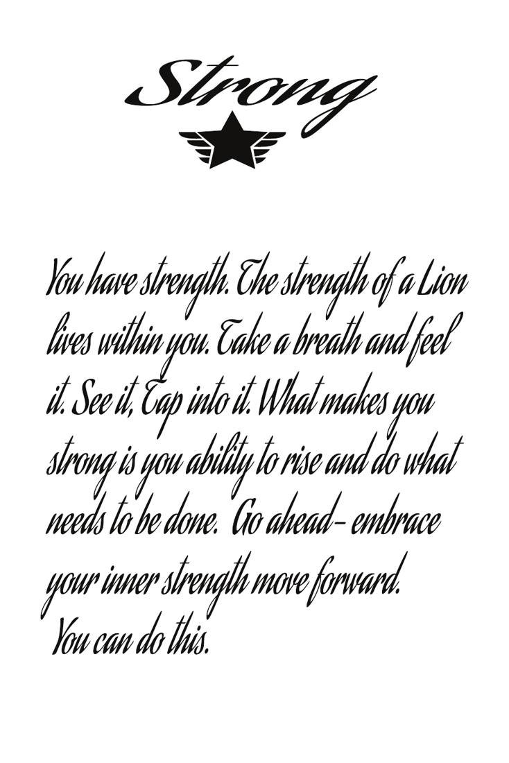 Inside page from Affirmation Journal: A Journey of Healing, Strength, and Self-Discovery