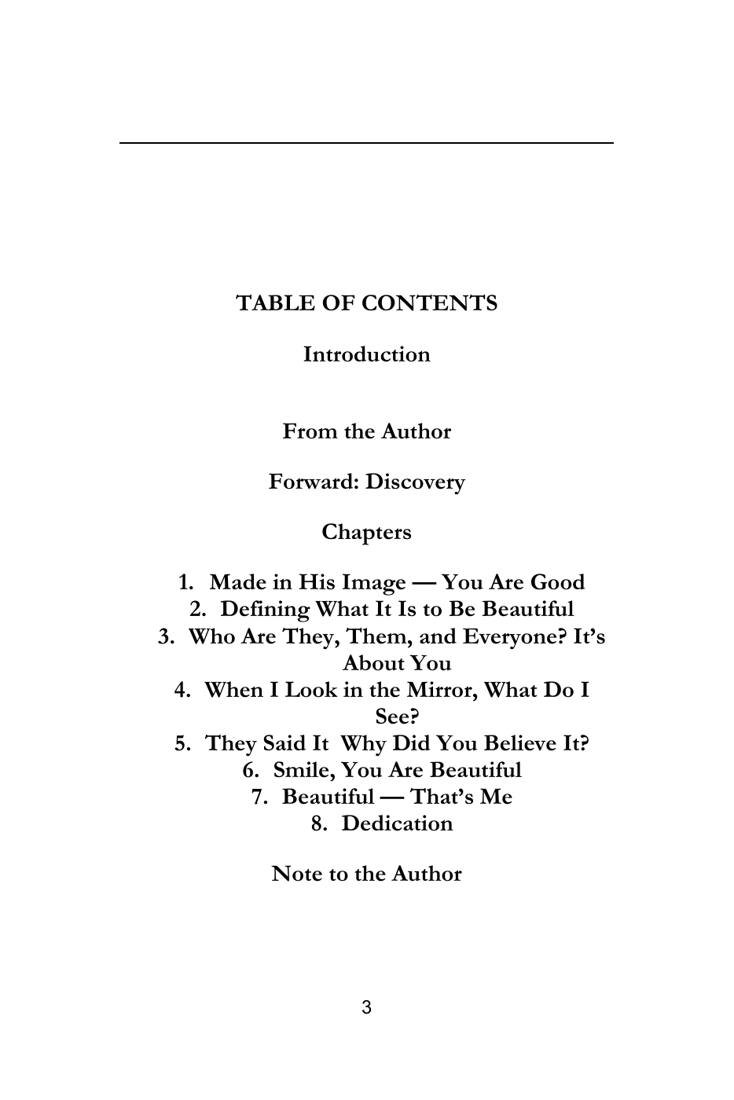Inside page from You Are Beautiful