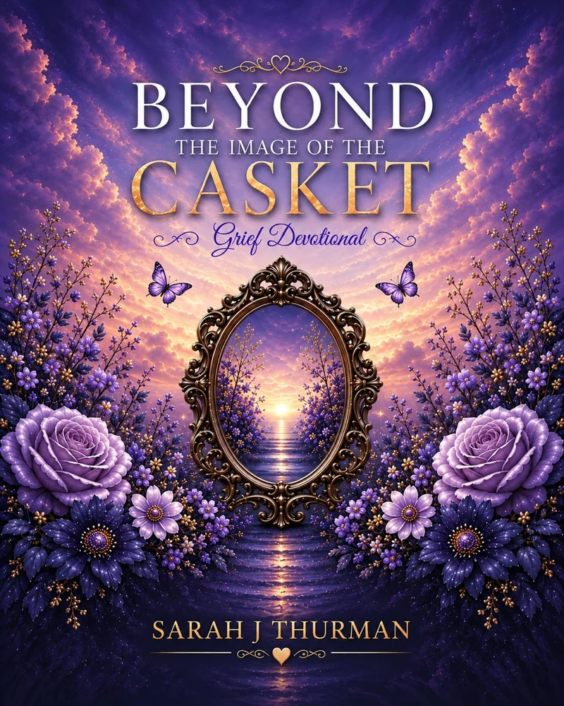 Cover of Beyond the Image of the Casket: Grief Devotional by Sarah J. Thurman